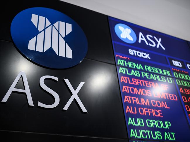 Australia’s roller coaster share market has dived almost two per cent amid a raft of profit warnings, cancelled flights and an unprecedented travel ban. Picture: AAP