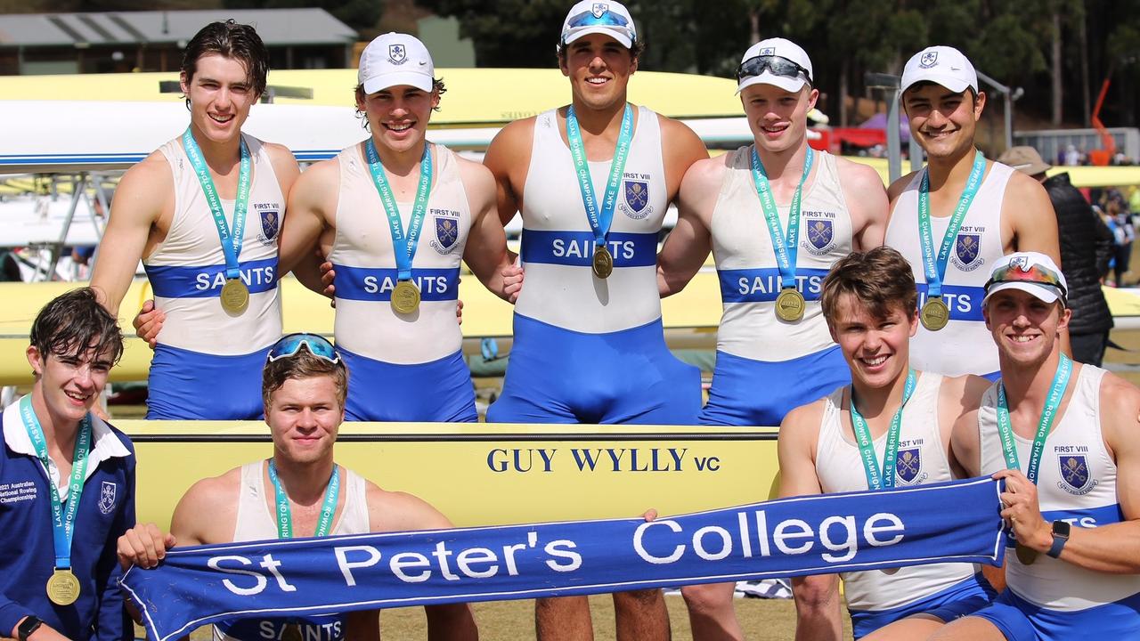 Rowing Australia St Peter’s crew wins gold at national championships