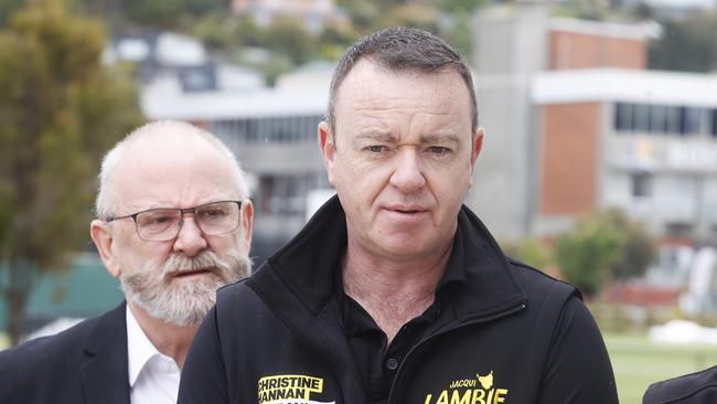 Candidate Conor Hallahan. Lambie Network candidates for Franklin for the Tasmanian state election. Picture: Nikki Davis-Jones