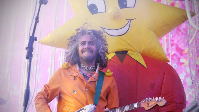 You haven’t lived until you’ve been to a Flaming Lips concert. PICTURE: Luke Bowden