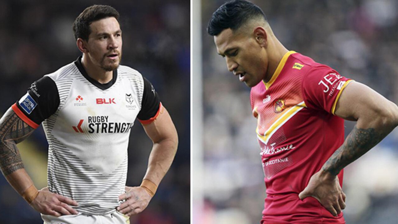 Super League, Catalans Dragons v Toronto Wolfpack, Sonny Bill Williams, Israel Folau