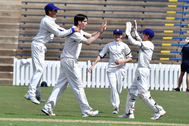 Marist College Ashgrove (2023 premiers) and Iona College (2024 premiers) have shared the 2025 AIC First XI cricket premiership. Picture, John Gass