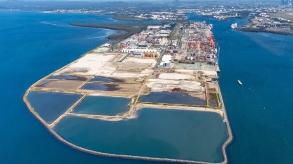Moreton Bay and Port of Brisbane. Picture: Port of Brisbane
