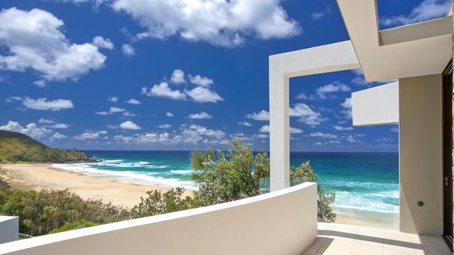 The view from 20 Arakoon Crescent, Sunshine Beach, which sold for $14.25m this year.