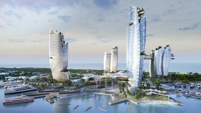 ASF consortium's proposed Gold Coast Integrated Resort.