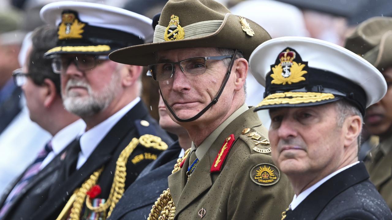 Chief of the Defence Force of Australia, Angus Campbell looking to overhaul ADF for the future. Picture: NCA NewsWire / Martin Ollman