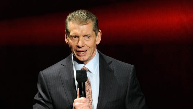 Vince McMahon resignation following sexual allegations made against him and co-defendant John Laurinaitis by Janel Grant. Picture: AFP