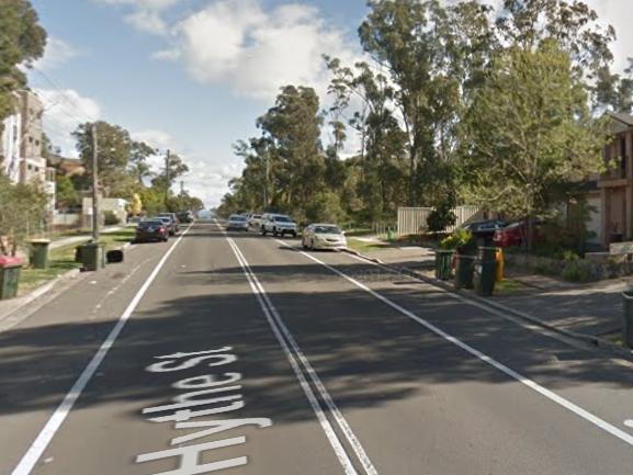 Police believe a woman, 19, was shot at a premises on Hythe St on Sunday morning. Picture: Google Earth