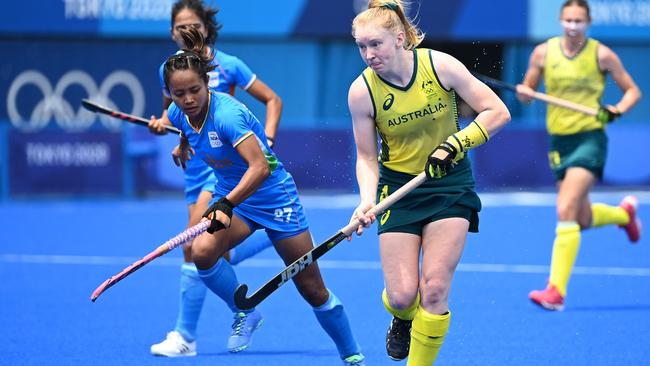 Amy Lawton was the fourth youngest Hockeyroo to play at an Olympics.