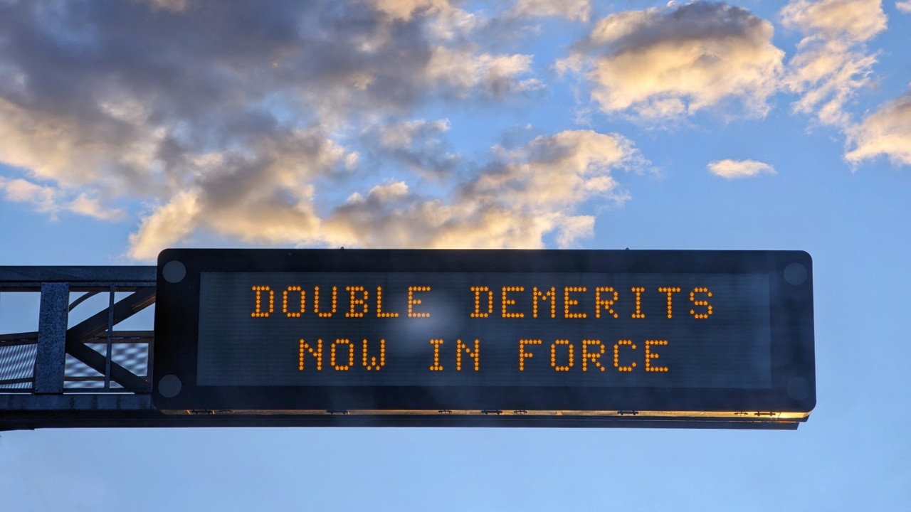 Double demerits in effect for Australia Day weekend