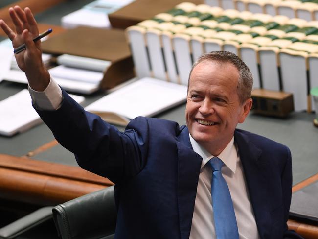 Opposition leader Bill Shorten has come under fire by Prime Minister Malcolm Turnbull about his days as a union boss. Picture: AAP/Lukas Coch