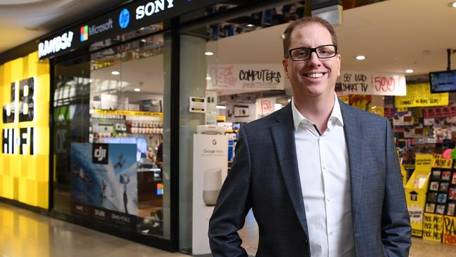 JB Hi-Fi CEO Richard Murray. Picture: AAP