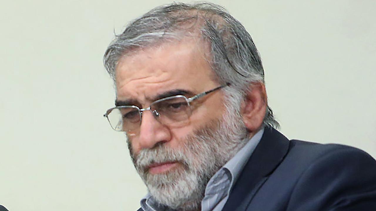 Iranian scientist Mohsen Fakhrizadeh was assassinated in an attack on his car outside Tehran. Picture: Khamenei.ir/AFP