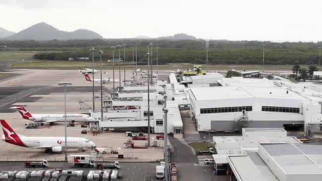 The Cairns Airport domestic terminal. PICTURE: BRENDAN RADKE