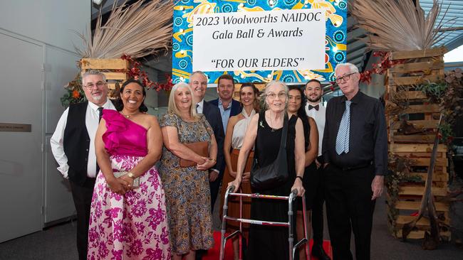 Jason Rogers, Melita Mckinnon, Janet Watson, Jeff Watson, Rob Prior, Naomi Martinson, Meg Mcdougall, Andy Mead and Jim Mcdougall. Picture: Pema Tamang Pakhrin