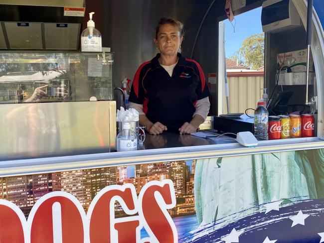 Tanya Mcaleese is the manager of mobile food truck NY Dogs based in Deception Bay.