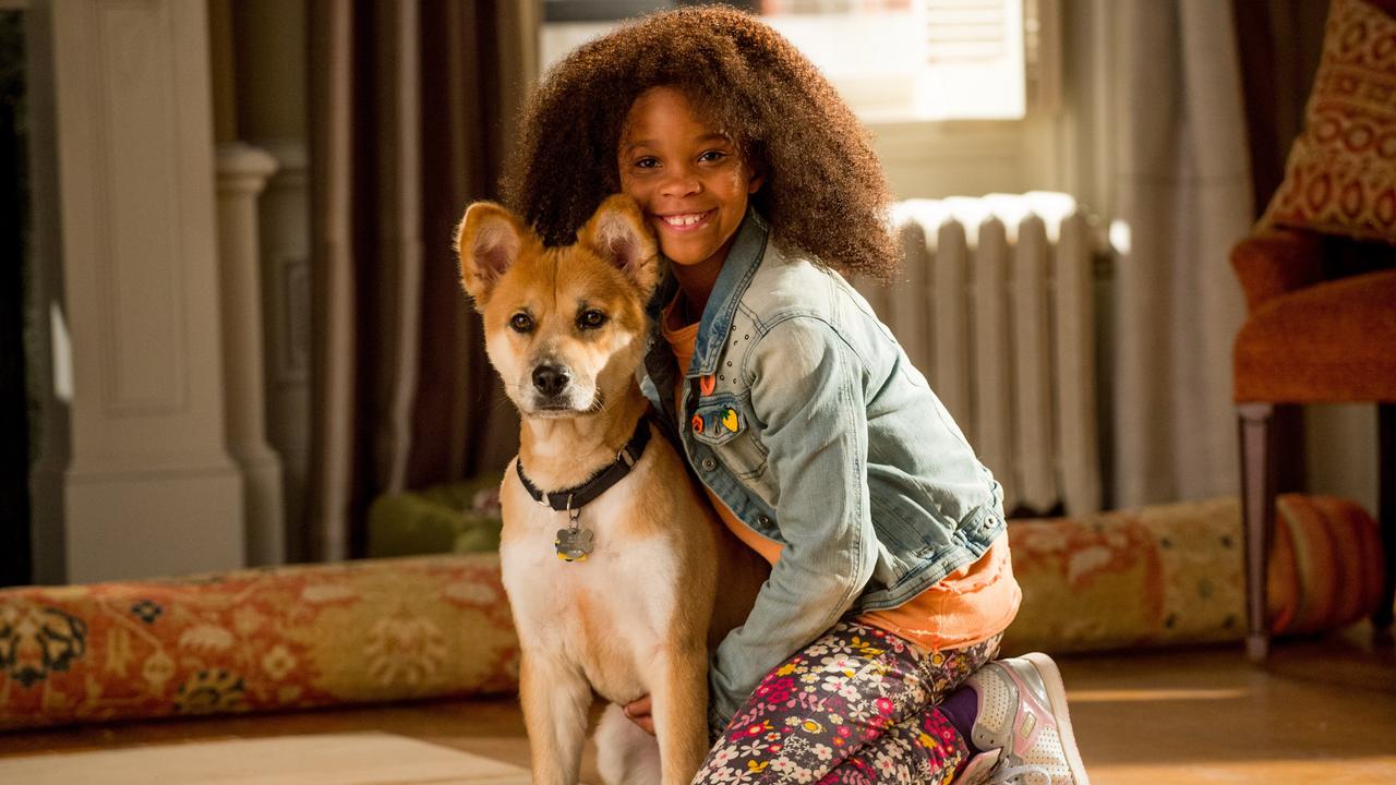 Quvenzhané Wallis in Annie.