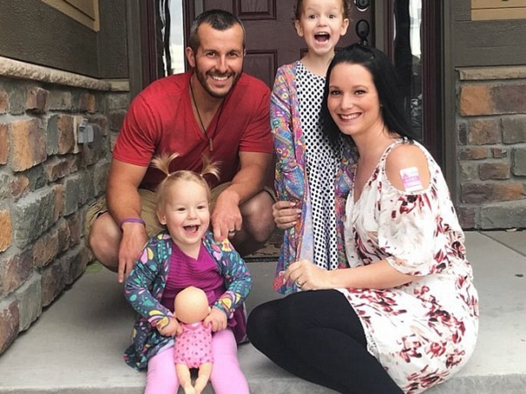 Chris Watts murdered wife Shanann and daughters Bella, 4, and Celeste, 3.