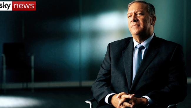 Former US secretary of state Mike Pompeo, in Sky News' What Really Happened In Wuhan documentary. Picture: Supplied