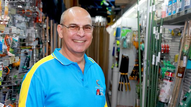 Tony Fedele has indulged his love of hardware for 35 years. Picture: Angelo Velardo