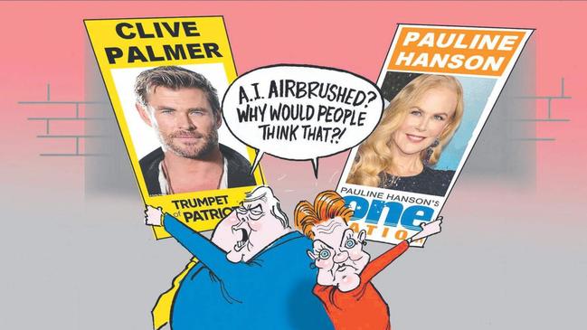 Warren’s take on the airbrush saga.