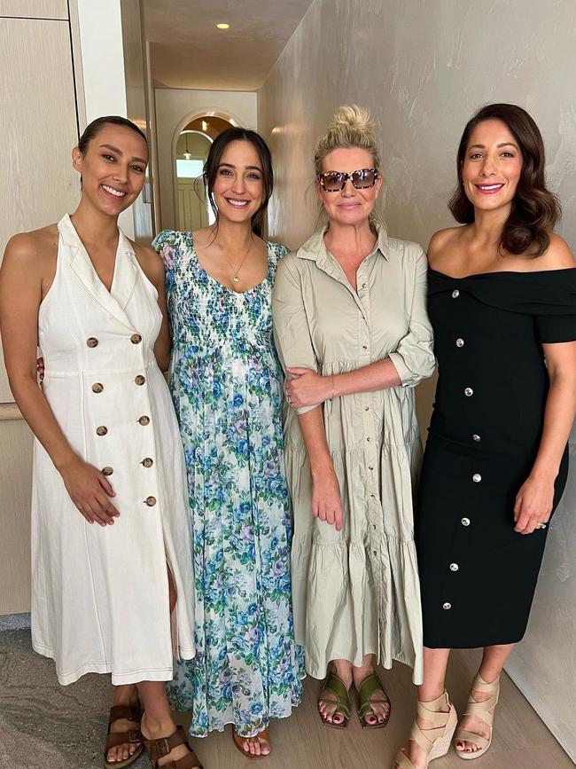 Friends and colleagues Estelle Griepink, Gelmi, Rebecca Maddern and Sonia Marinelli. Picture: Instagram