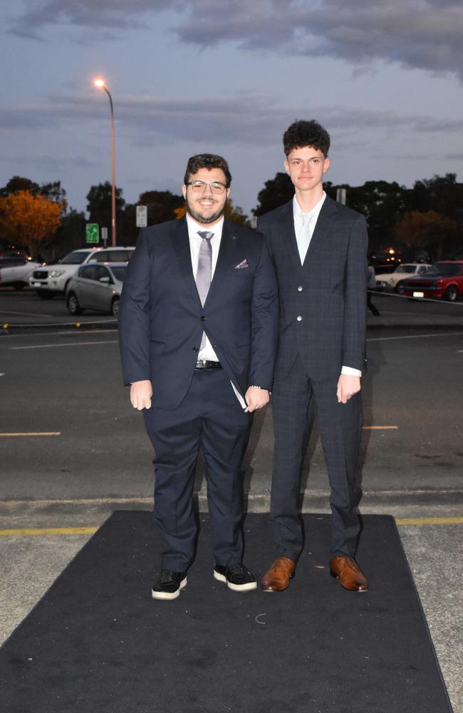 Students at the 2024 Chancellor State College formal.