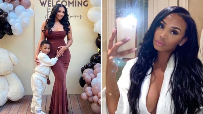 Social media influencer Aaleeyah Petty is expecting a baby, due February 2024. Instagram/Aaleeyah Petty