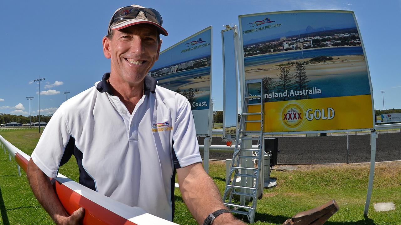 Murray Weeding in 2016 ahead of the Caloundra Cup race day.