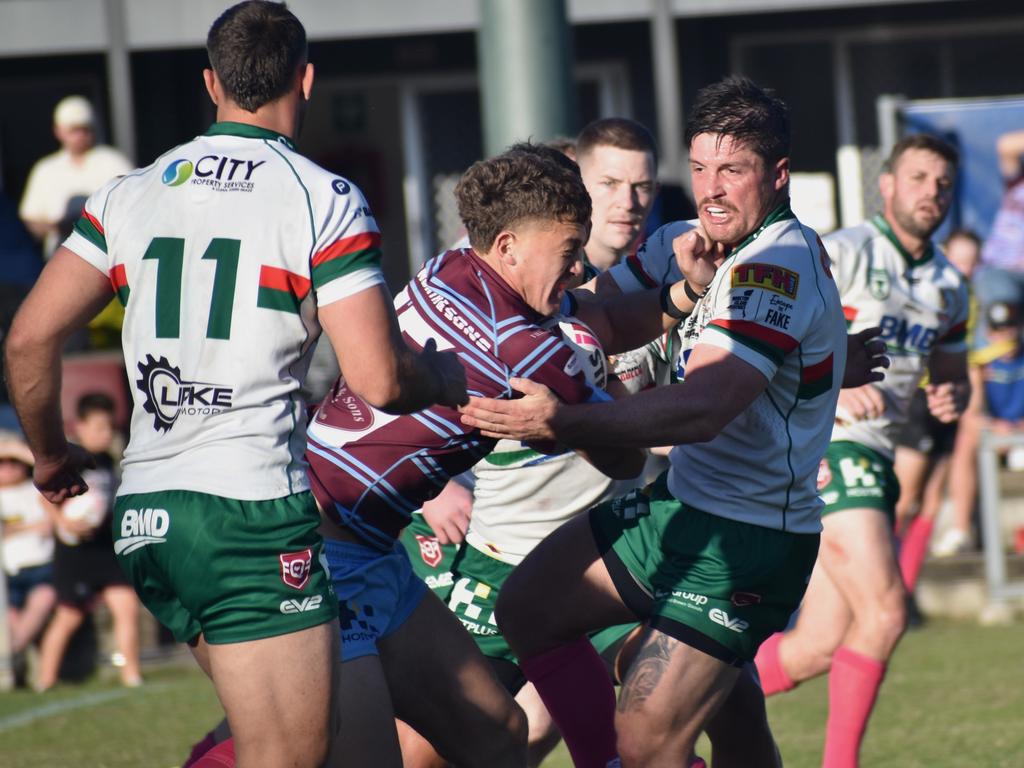 Hostplus Cup, Round 20, CQ Capras versus Wynnum Manly Seagulls, at Rugby Park, Rockhampton, on August 3, 2024. Photo: Pam McKay