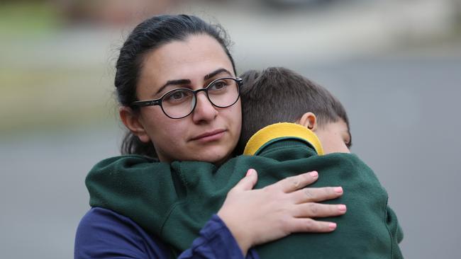 Iclem Senol and her son had a frightening experience at Fairfield Hospital. Picture: Joe Murphy