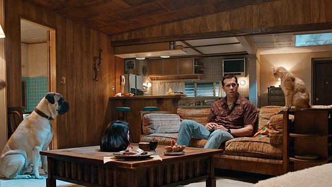 A still from "The Voices", Ryan Reynolds' whacki...