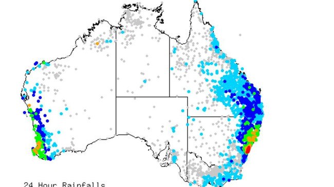 A month’s worth of rain for city in one day