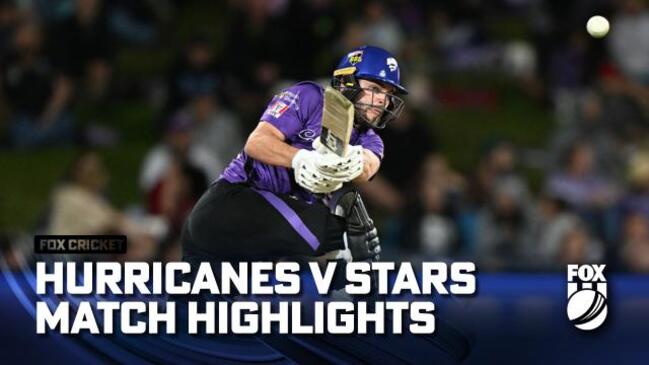 Hurricanes v Stars: Match Highlights