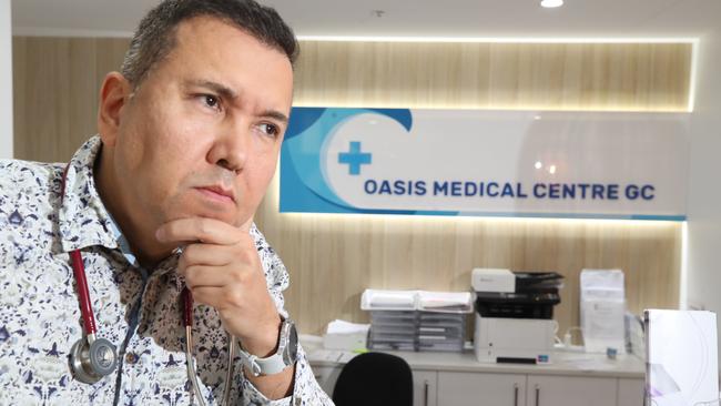 Oasis Medical Centre owner and primary doctor Dr Ali Zebarjad. Picture: Glenn Hampson