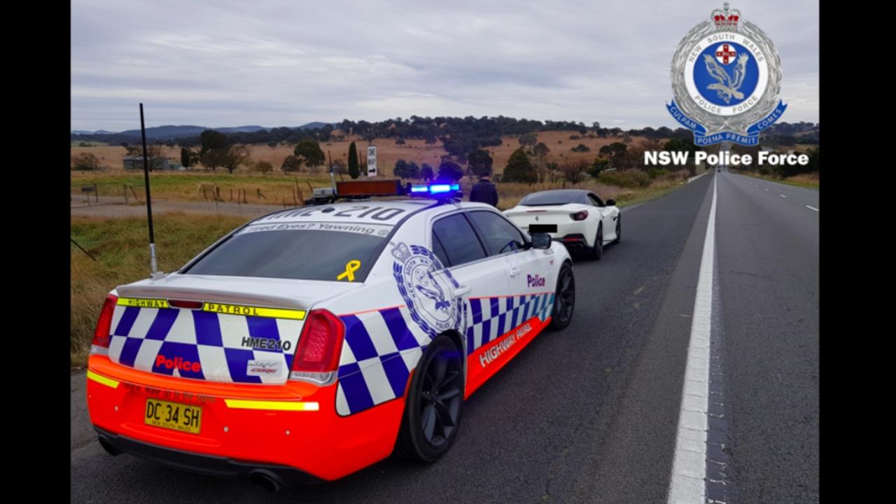 Ferrari Driver Caught Speeding At More Than 200km H Herald Sun