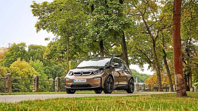 The BMW i3 now has a range of more than 250km. Picture: WILFRIED WULFF