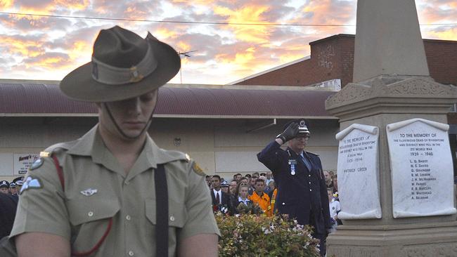 Anzac Day dawn service at Riverstone.