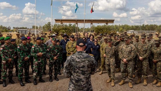 Exercise Crocodile Response commenced at Robertson Barracks on May 14, 2023. It followed a week of academic courses in Bogor, Indonesia. The mission concludes on May 26. Picture: Scott Smolinski