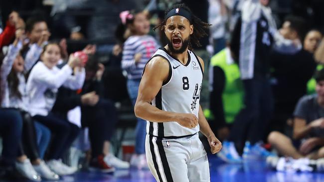 San Antonio Spurs and Australian Boomers star Patty Mills. Picture: Hector Vivas/Getty Images