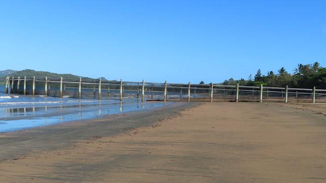 A view of the swimming enclosure at Seaforth Beach. Picture: Mackay Regional Council