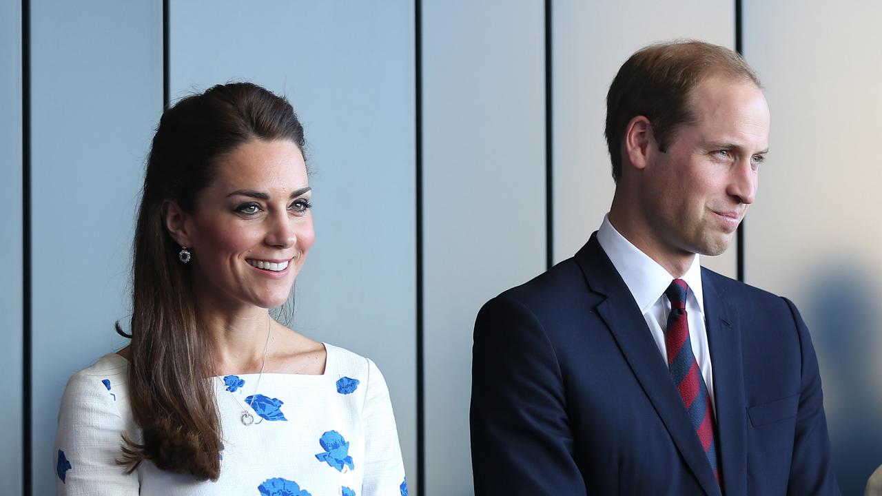 William and Kate usually take much of the British summer off. Picture: Glenn Hampson