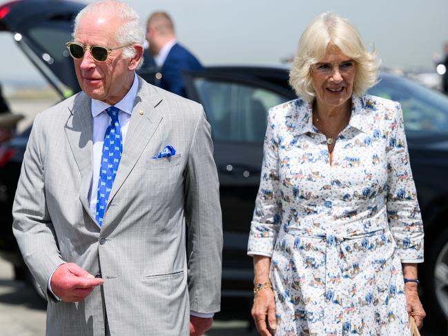 King Charles and Queen Camilla in Sydney this year. Picture: NewsWire / Bianca De Marchi