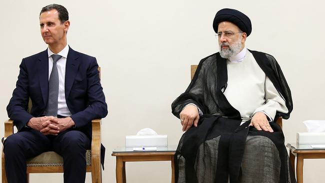 Syria’s ousted president Bashar al-Assad had been supported by Iran’s Supreme Leader Ayatollah Khamenei. Picture: Getty Images.