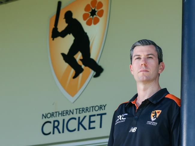 Former NT Cricket chief executive Joel Morrison had been working on a plan to get emerging countries to play in the Territory. Picture: Glenn Campbell