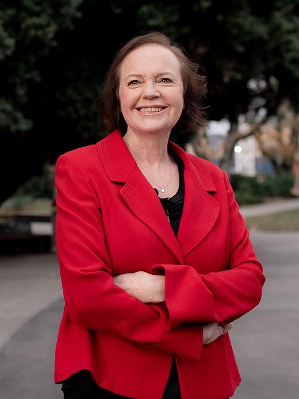 Senator Carol Brown who has been re-elected to the Senate.