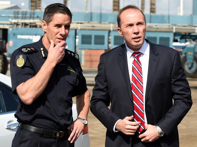 Former Australian Border Force boss Roman Quaedvlieg will submit more evidence to a Senate inquiry that could be damaging for Peter Dutton. Picture: AAP