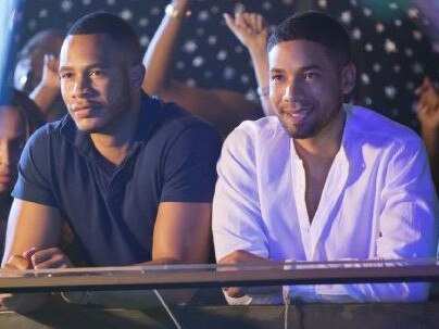 Trai Byers and Jussie Smollett in Empire. Picture: Supplied