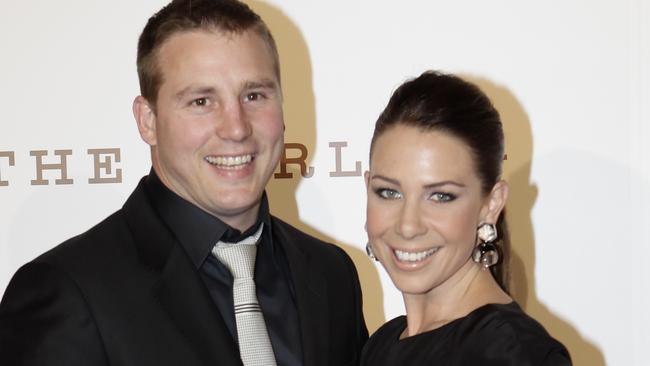 Stuart Webb and Kate Ritchie in happier times.