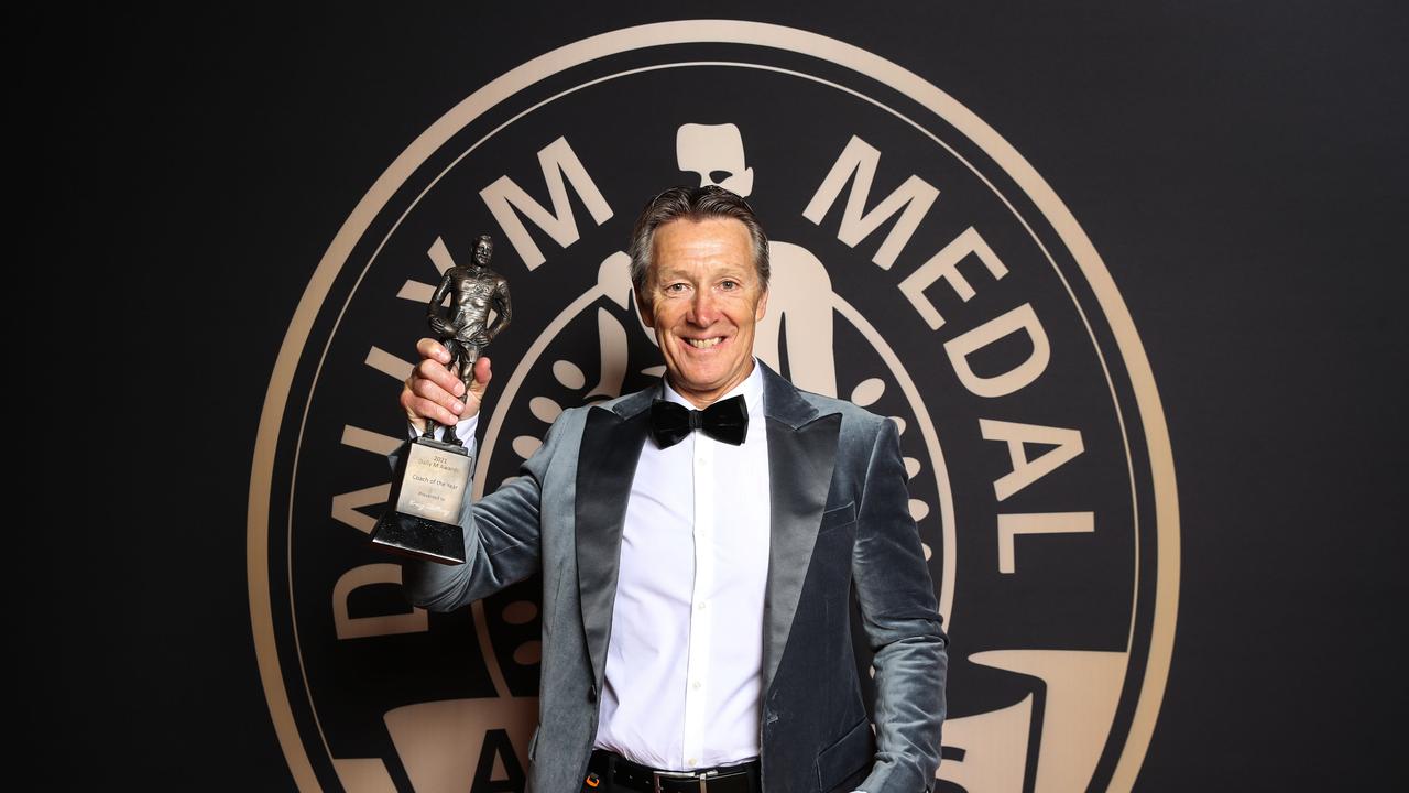 Craig Bellamy has won his sixth Dally M coach of the year award. Picture: Zak Simmonds